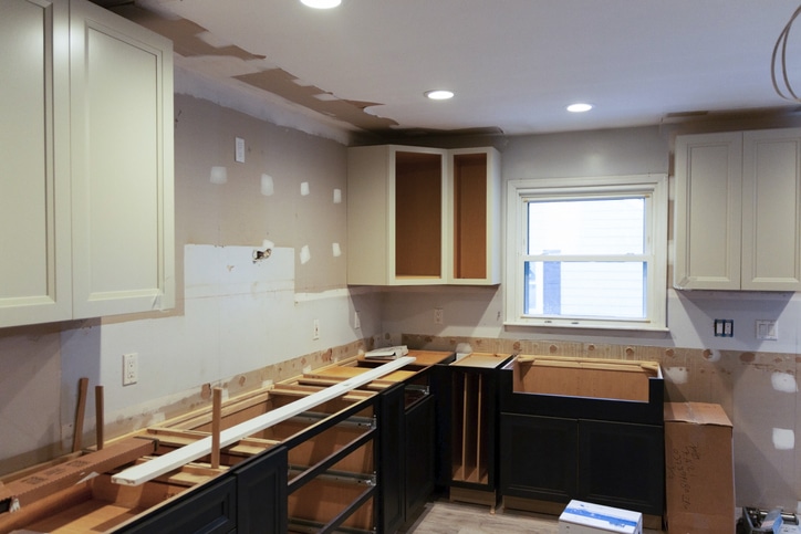 installing a new kitchen